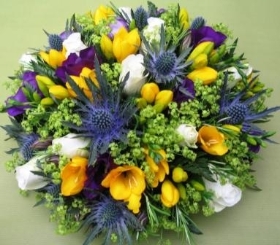 Posy Pad Arrangement