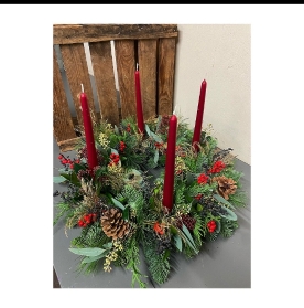 Woodland Wreath Table Centrepiece